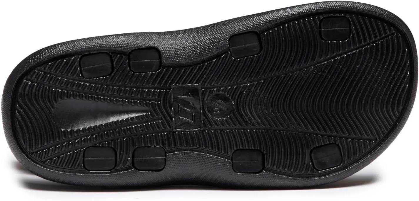 Skysole All Terrain Double Strap Sandals for Boys - Rubber Sole Amphibian Shoes for Beach, Pool, Hiking, Walking & Sports