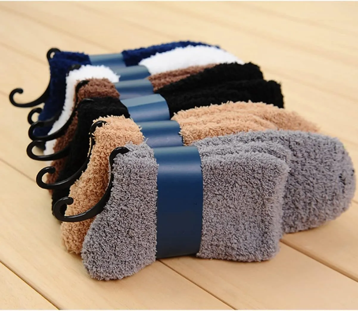 Sleep Socks Men Socks Sock for Men Floor Socks Coral Fleece Socks Mens Slippers Padded Socks for Men