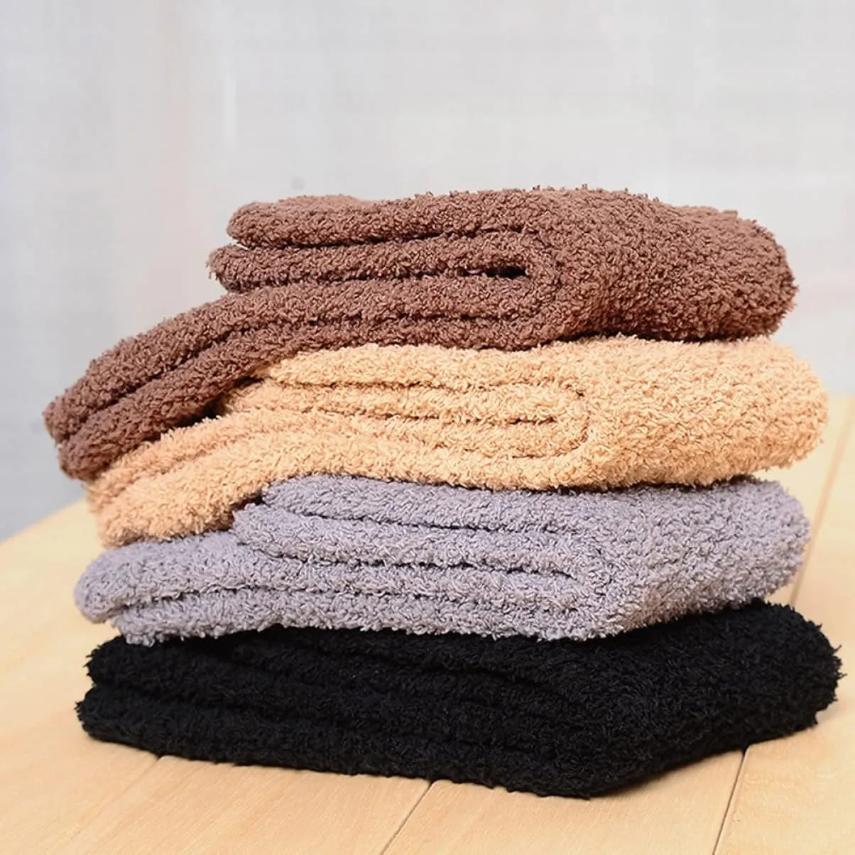Sleep Socks Men Socks Sock for Men Floor Socks Coral Fleece Socks Mens Slippers Padded Socks for Men