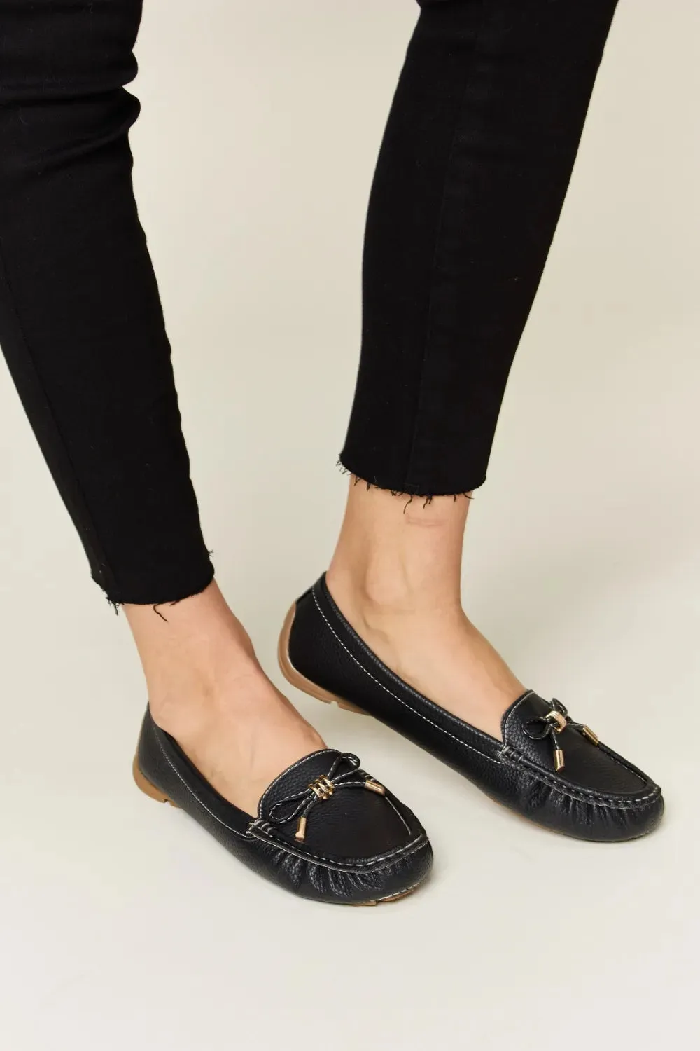 Slip Flats Link On Bow Price-reduced Forever Specialized options Loafers