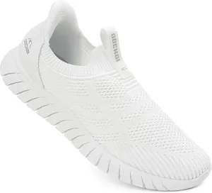 Slip in Mens Hands Free Slip On Sneakers Non Slip Breathable Walking Shoes Athletic Gym Workout Casual Shoes Fashion Loafers