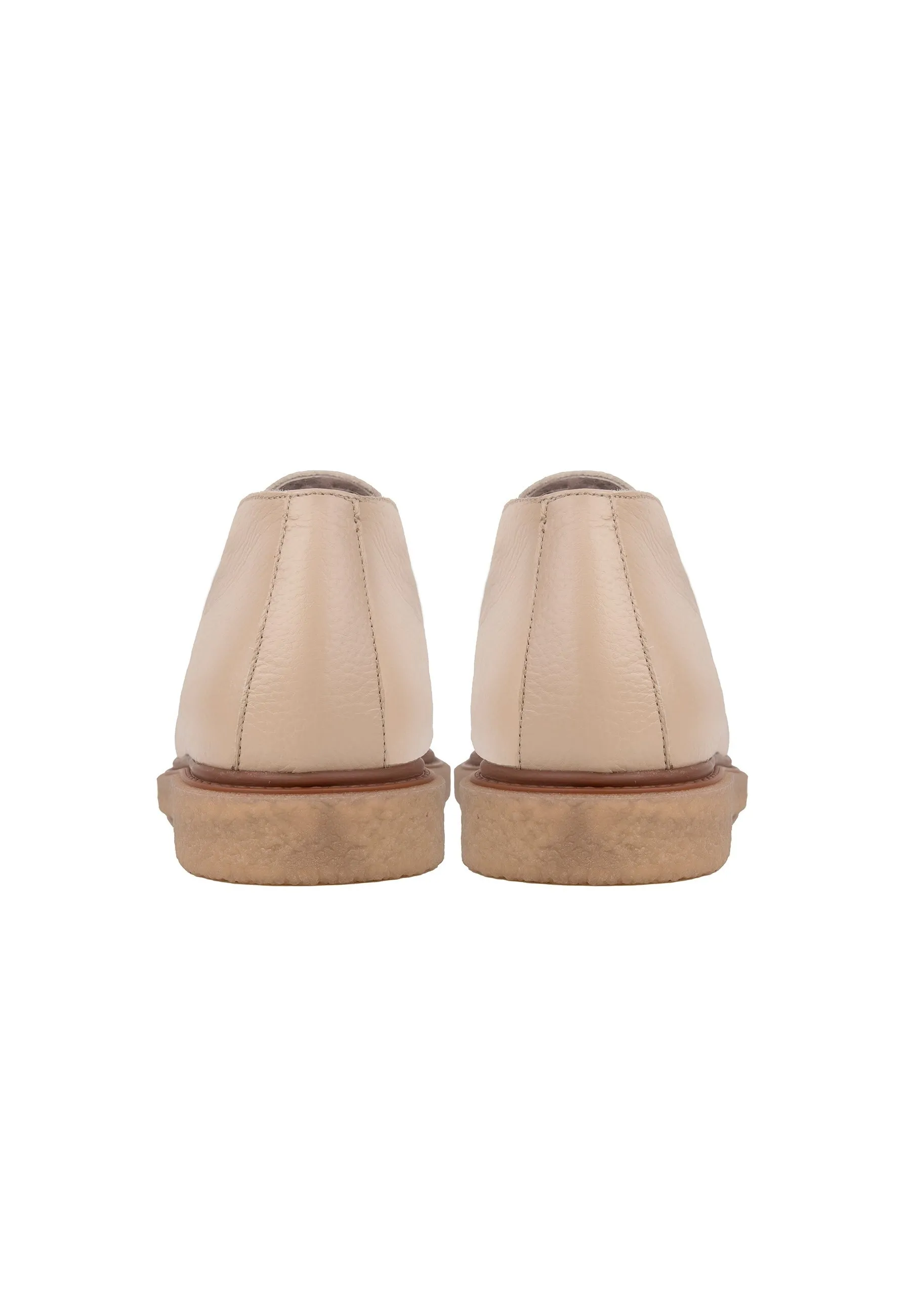 Slip-On Loafers - Beige