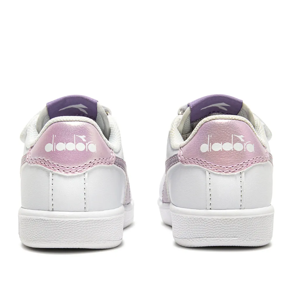 Sneakers Diadora Game P Td Girl Bimba - Bianco