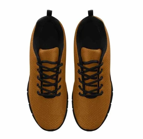 Sneakers for Men - Brown Running Shoes by inQue.Style