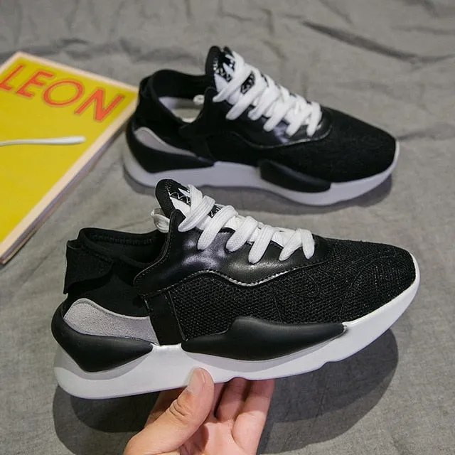 Sneakers for Men High Quality Lace-up Sports Shoes Comfortable Outdoor Trend Breathable Running Shoes Brand Hard-Wearing Women