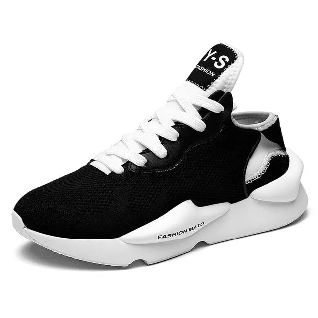 Sneakers for Men High Quality Lace-up Sports Shoes Comfortable Outdoor Trend Breathable Running Shoes Brand Hard-Wearing Women