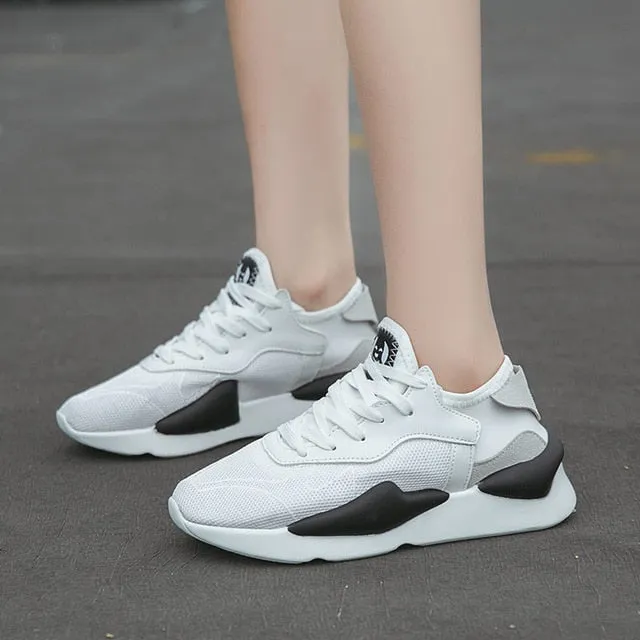 Sneakers for Men High Quality Lace-up Sports Shoes Comfortable Outdoor Trend Breathable Running Shoes Brand Hard-Wearing Women