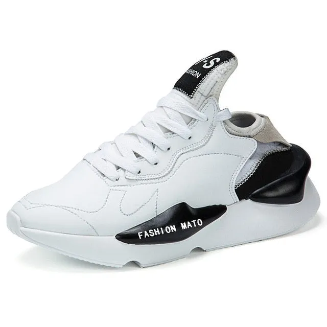 Sneakers for Men High Quality Lace-up Sports Shoes Comfortable Outdoor Trend Breathable Running Shoes Brand Hard-Wearing Women