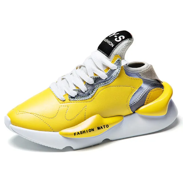 Sneakers for Men High Quality Lace-up Sports Shoes Comfortable Outdoor Trend Breathable Running Shoes Brand Hard-Wearing Women