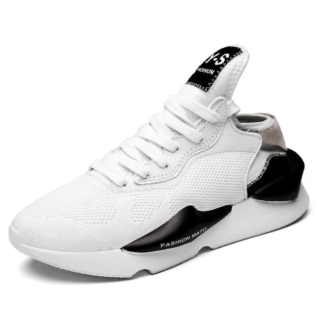 Sneakers for Men High Quality Lace-up Sports Shoes Comfortable Outdoor Trend Breathable Running Shoes Brand Hard-Wearing Women