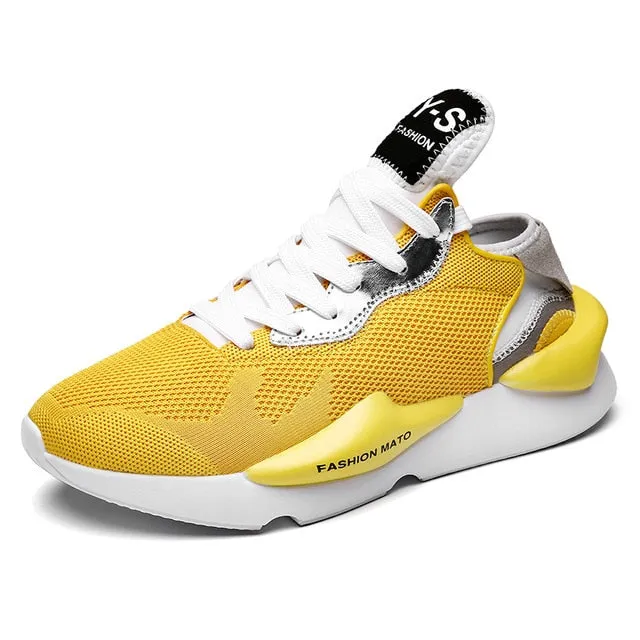 Sneakers for Men High Quality Lace-up Sports Shoes Comfortable Outdoor Trend Breathable Running Shoes Brand Hard-Wearing Women