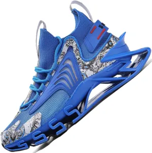 Sneakers Shoes for Men Running Shoe Mens Trail Fashion Sport Man Athletic Men's Basketball Walking Casual Hiking Male Black White Blue Size Runner Breathable Women Boys Kids