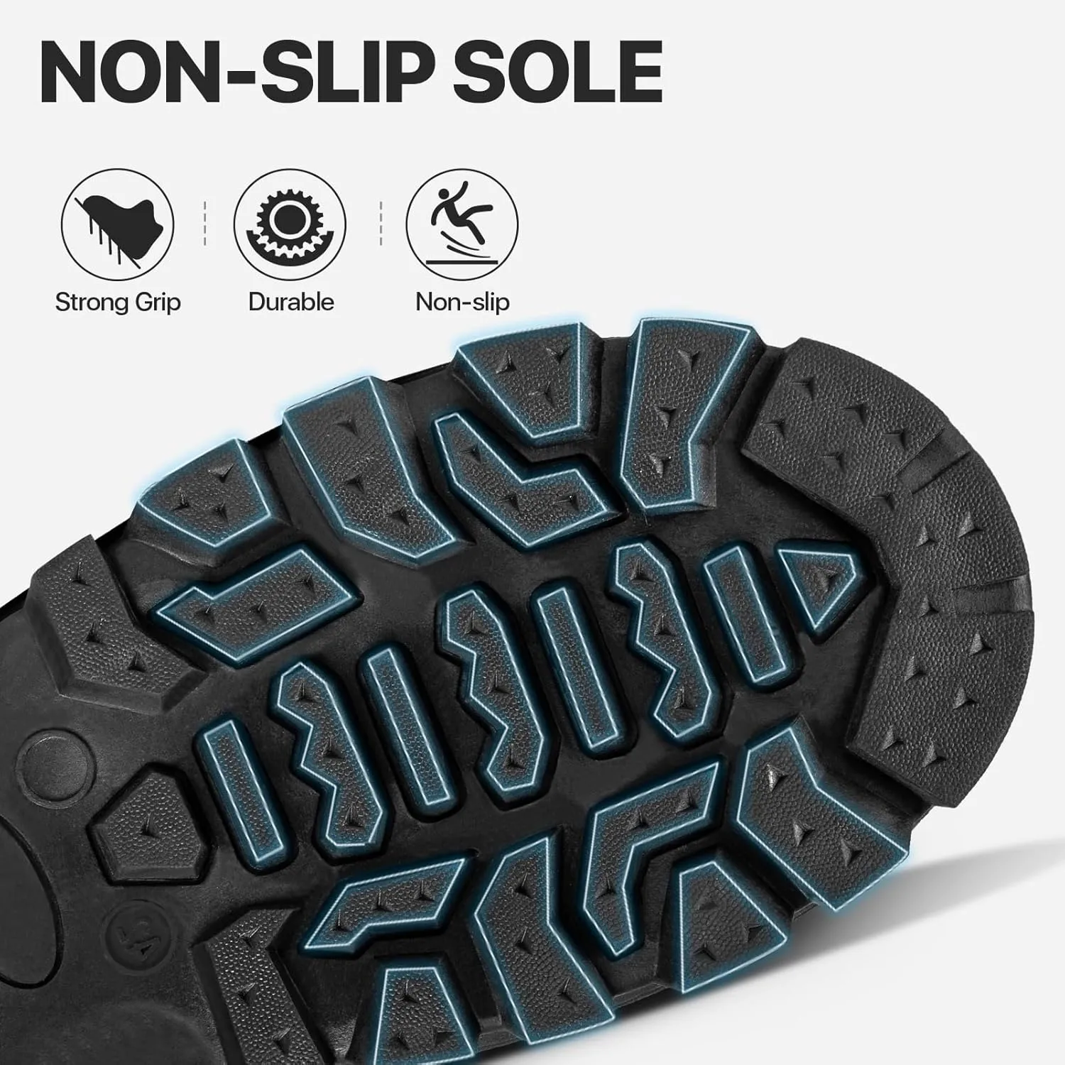 Snow Boots for Men Winter Waterproof Insulated Non Slip Plush Lined Outdoor Lightweight Warm Tactical Work Hiking Snow Boots