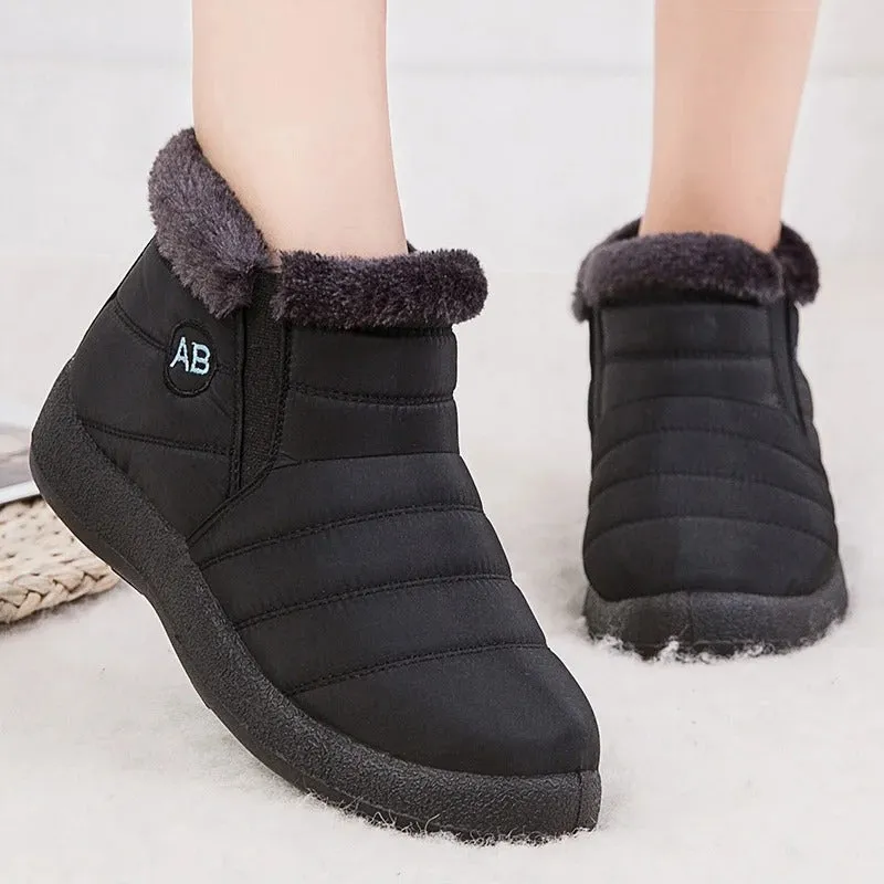 Snow Boots for Women – Warm Lined Waterproof Winter Footwear for Snow