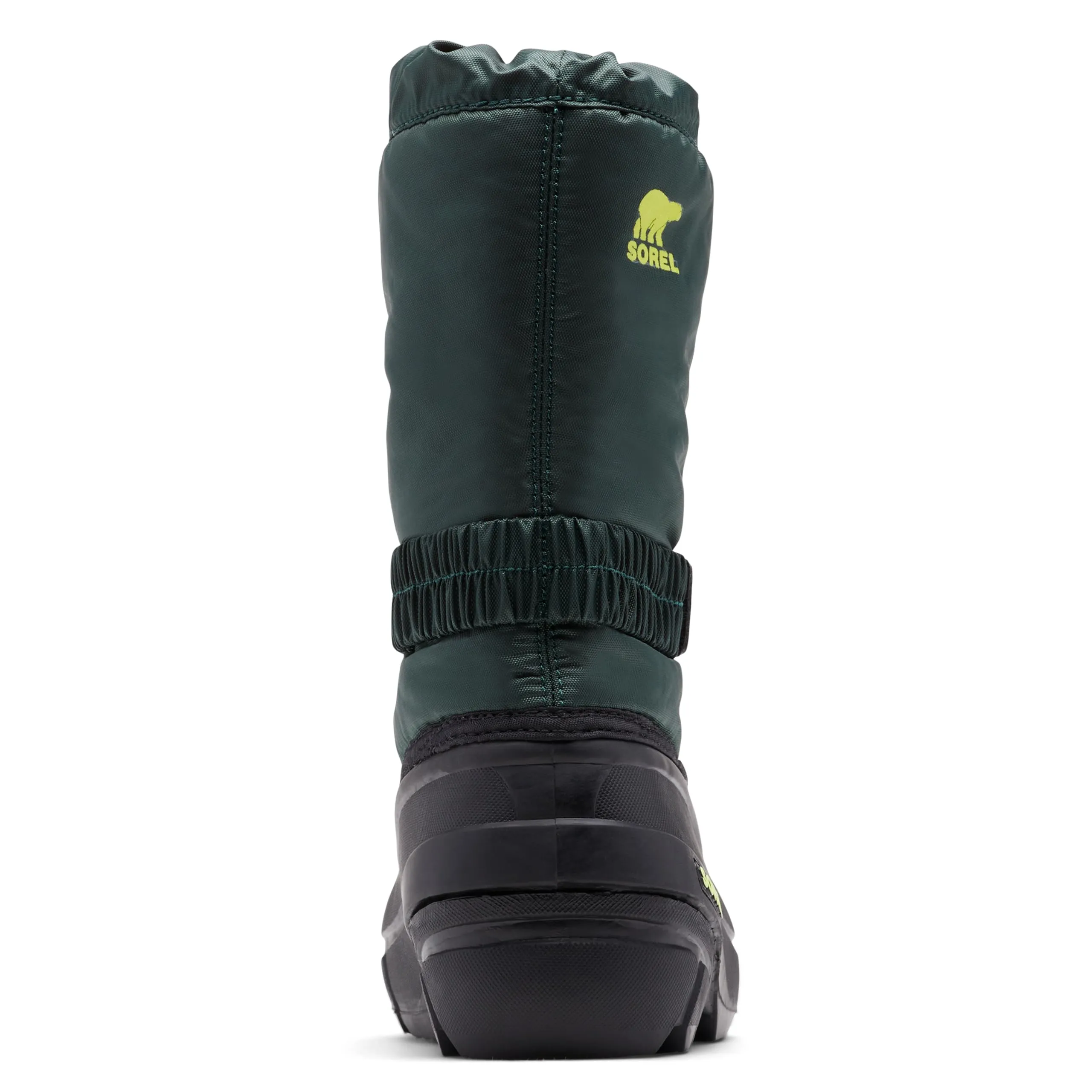 Sorel girl's Winter Boots Snow, Green Spruce X Grill Children, 8 UK