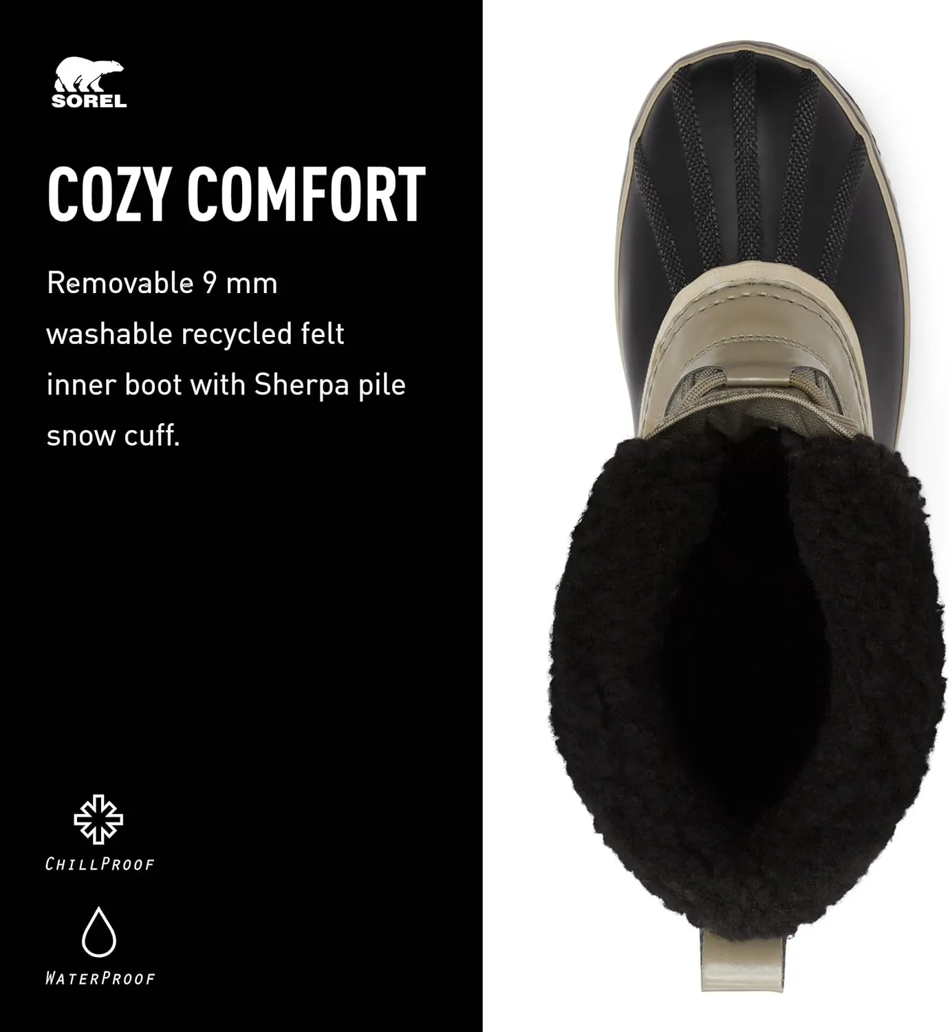 SOREL - Men's 1964 Pac Nylon Snow Boot for Winter