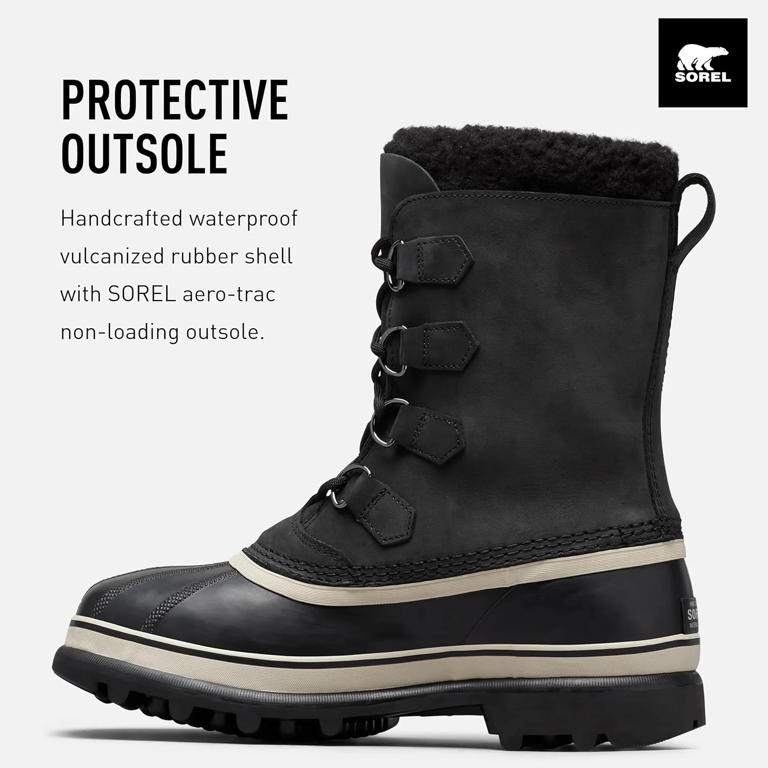 Sorel Men's Caribou Warm Lining Mid-Calf Boots