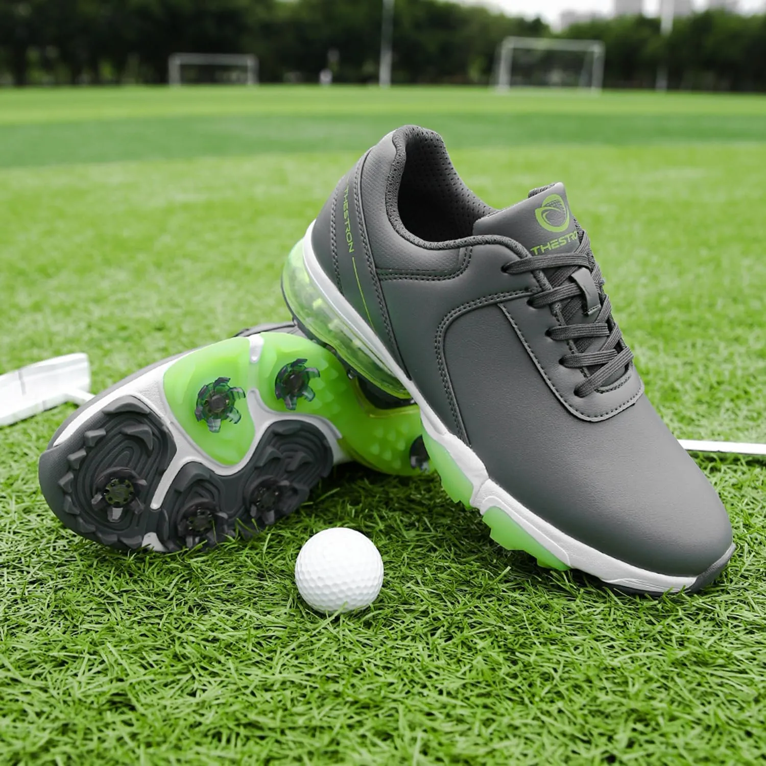Spikes Golf Shoes Men Training Golf Sneakers Comfortable Walking Footwears for Golfers