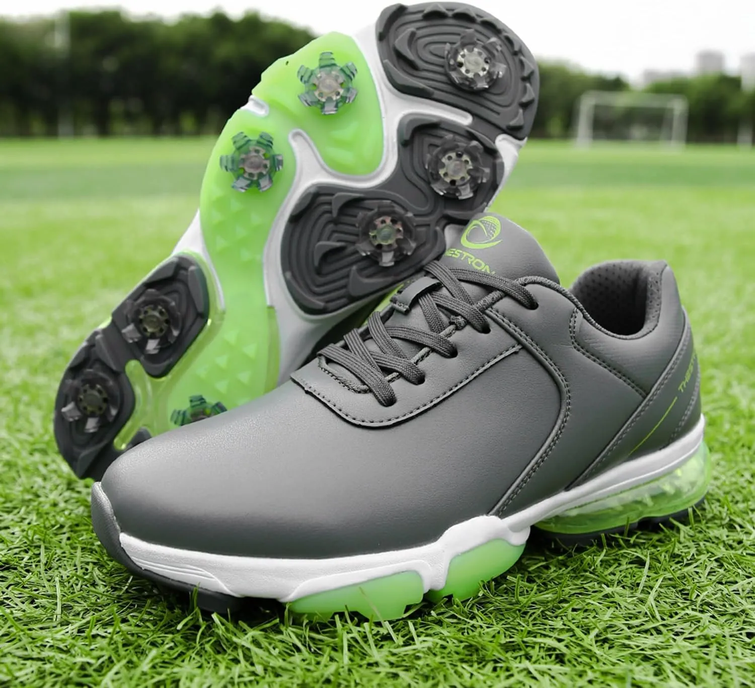 Spikes Golf Shoes Men Training Golf Sneakers Comfortable Walking Footwears for Golfers