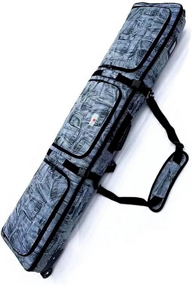 Sport Tent Padded Snowboard Bag with Wheels Travel Bag for Skis Single Snowboard and Snowboard Boots