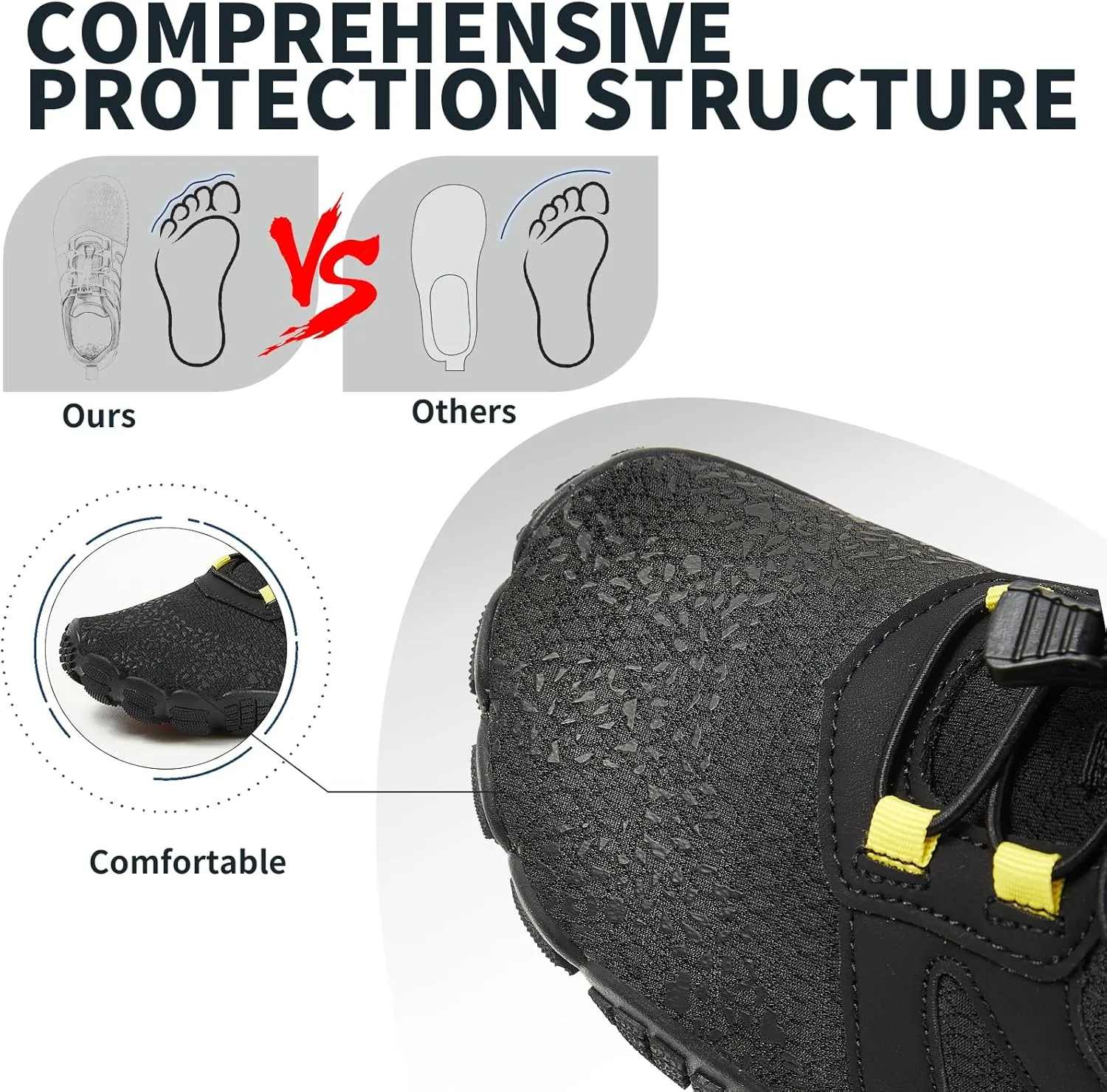 Sports Hiking Water Shoes Women Men's Quick-Drying Barefoot Kayaking Beach Hiking Surfing Training