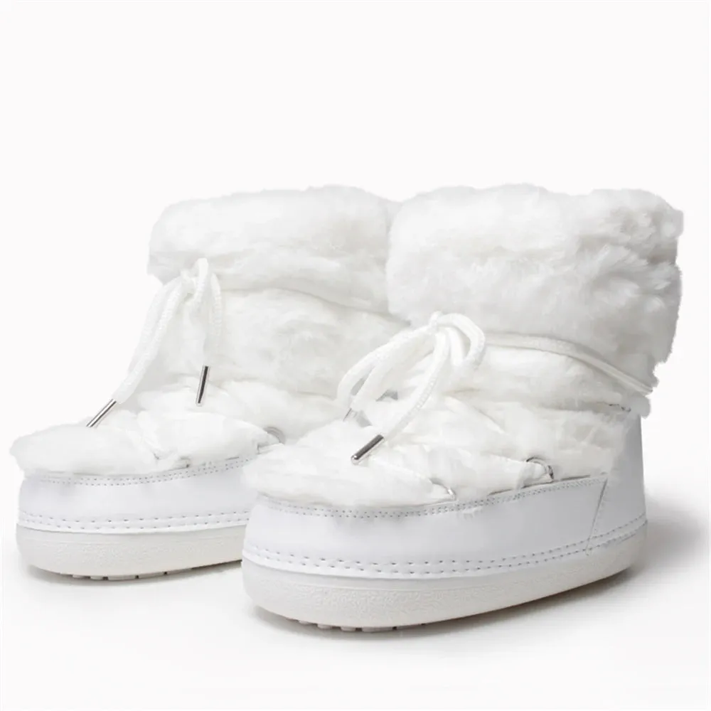 Stay Warm in Style  Winter Fur Boots