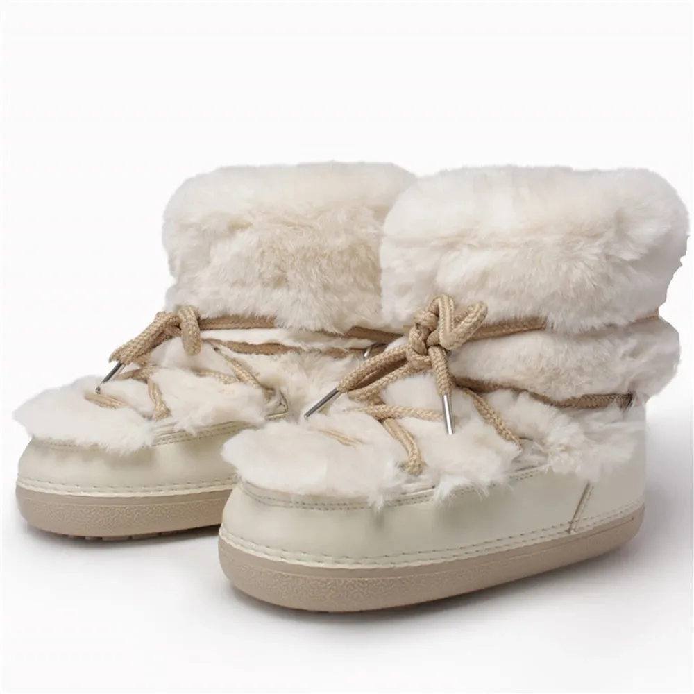 Stay Warm in Style  Winter Fur Boots