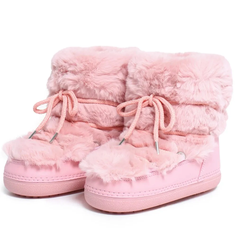 Stay Warm in Style  Winter Fur Boots
