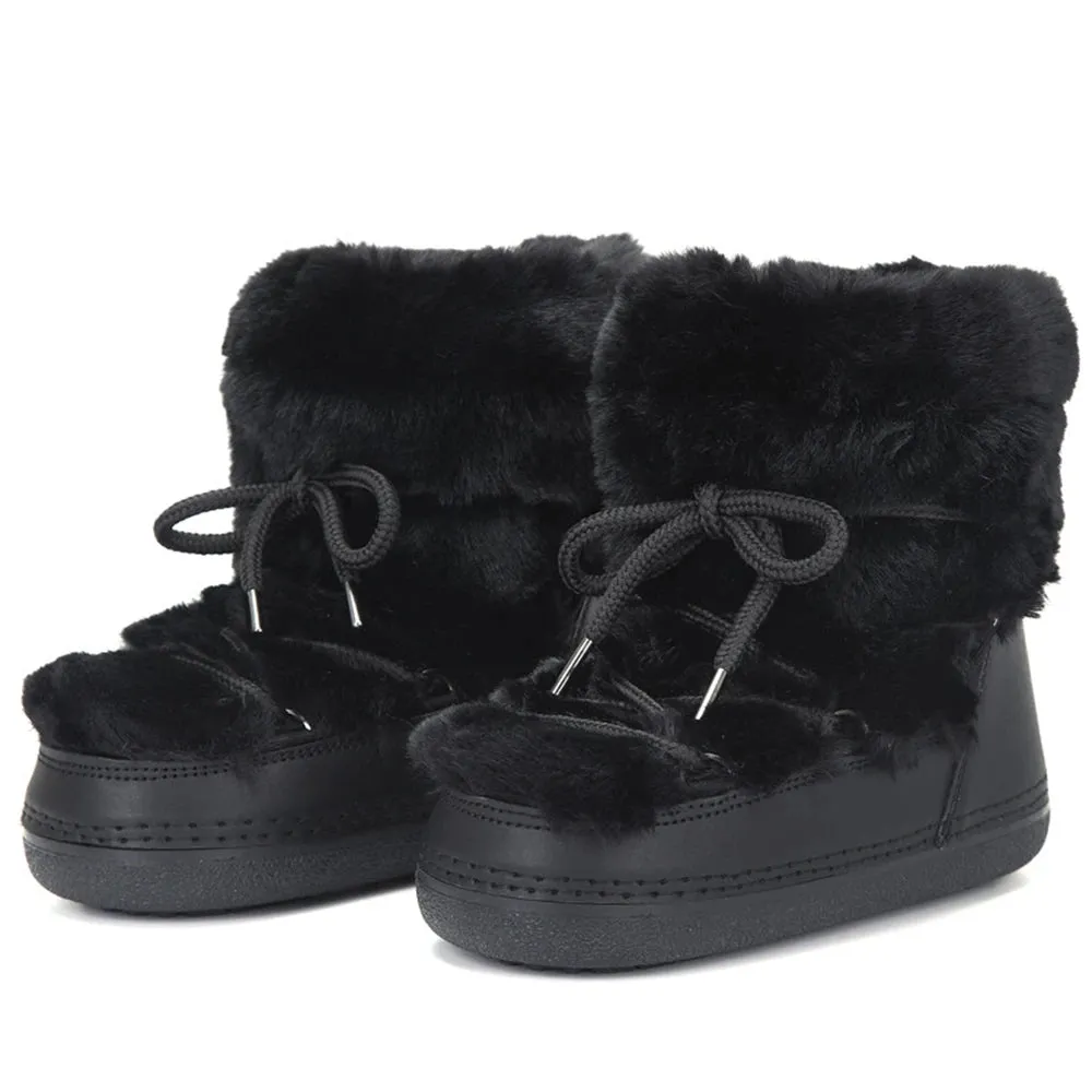 Stay Warm in Style  Winter Fur Boots