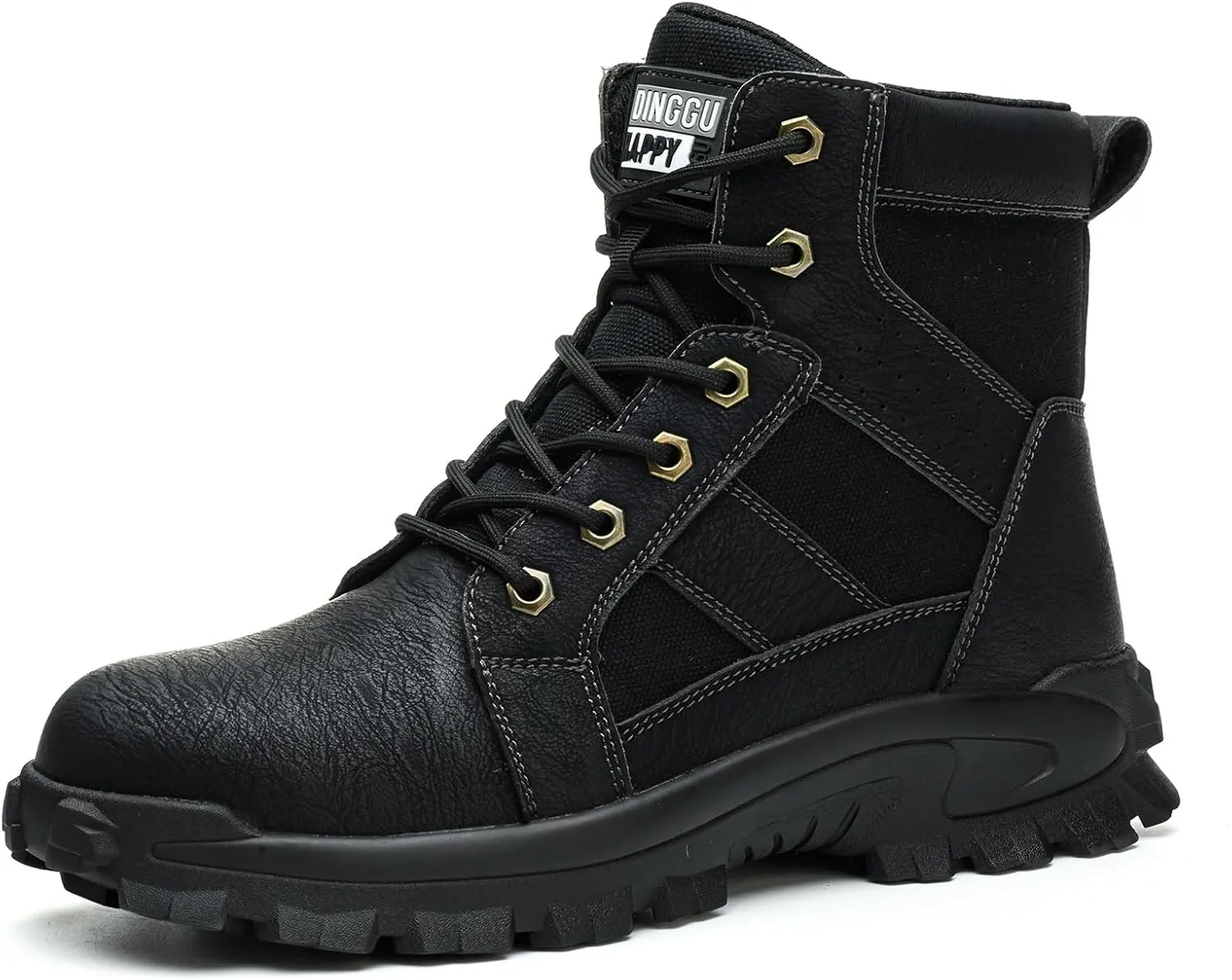 Steel Toe Boots for Men Comfortable Mens Work Boots Indestructible Construction Industrial Safety Boots