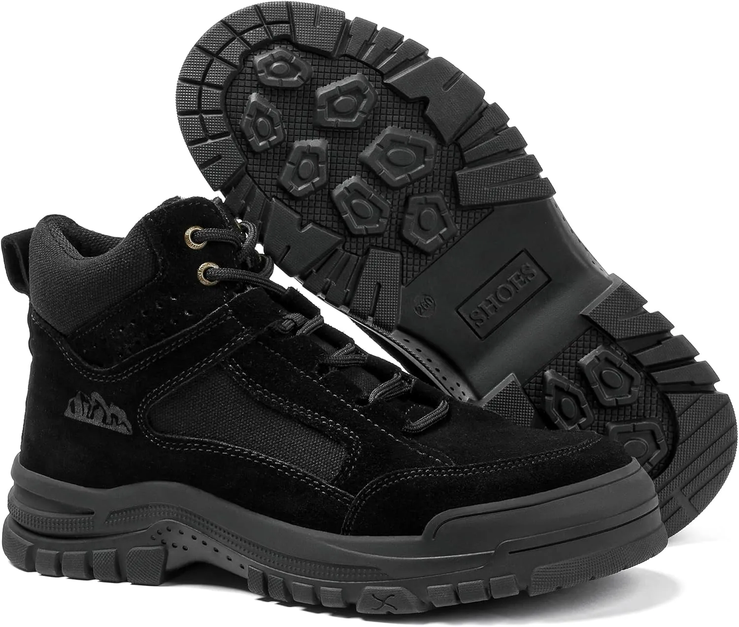 Steel Toe Boots for Men Mens Slip Resistant Waterproof Work Safety Industrial Boots Construction Shoes
