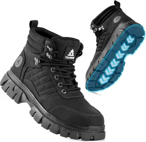 Steel Toe Boots for Men Waterproof Work Safety Shoes Non-slip Breathable Comfort Lightweight, Industrial & Construction Shoes, Indestructible Welding Boots