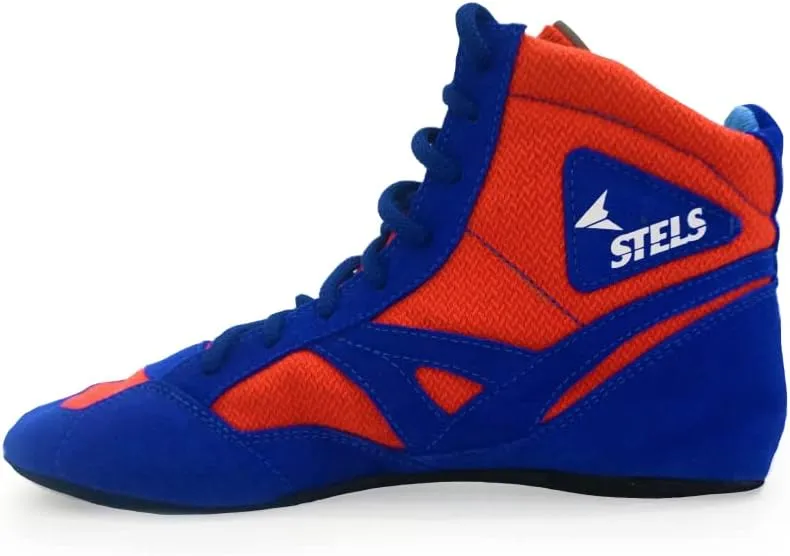 STELS Sambo Shoes - European Martial Arts Shoes - Natural Suede FIAS Certified - Sambo Self Defense Martial Arts Training Equipment - Self Defence Martial Arts Shoes Men