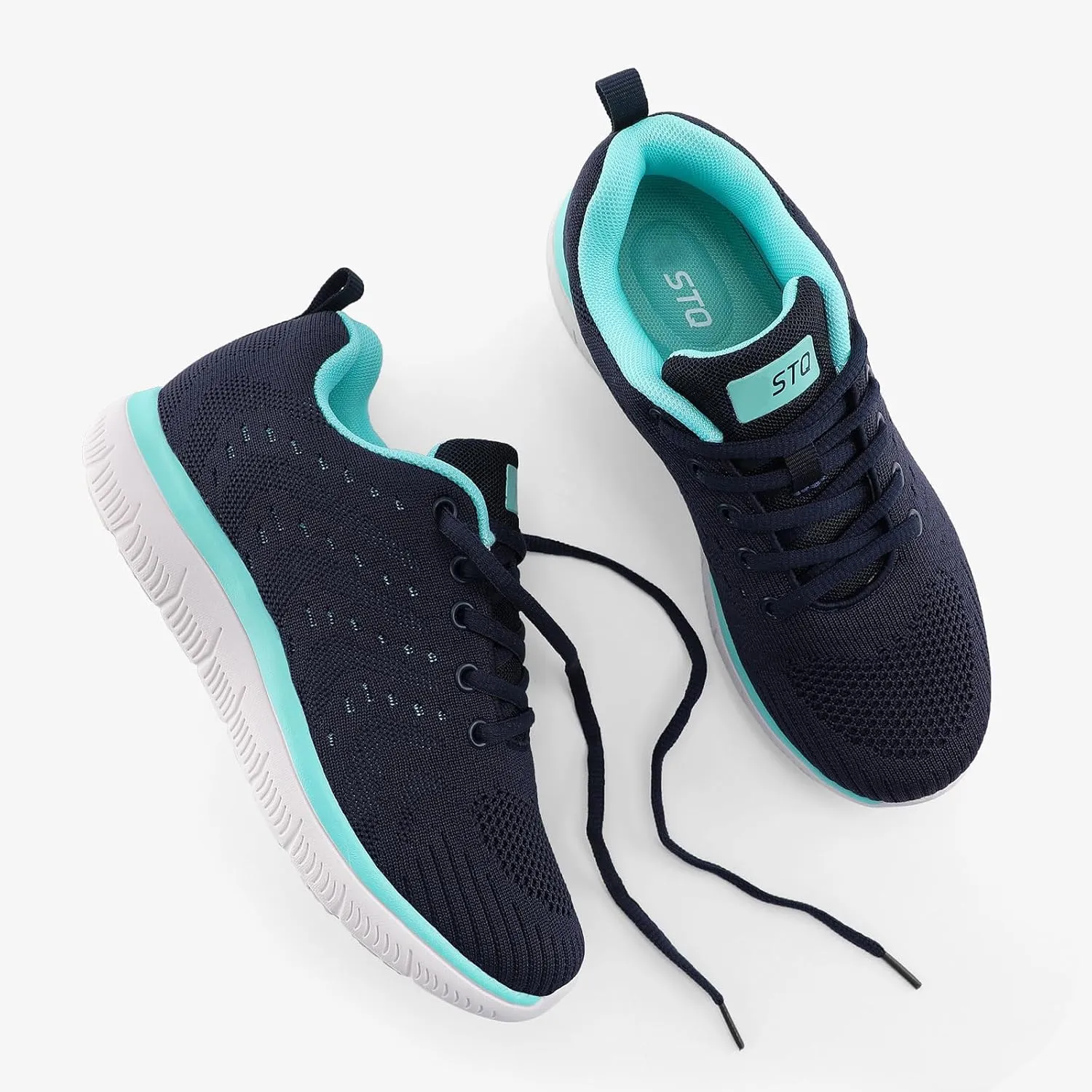 STQ Tennis Shoes Womens Lightweight Comfortable Walking Shoes Athletic Fashion Workout Gym Cross Training Sneakers