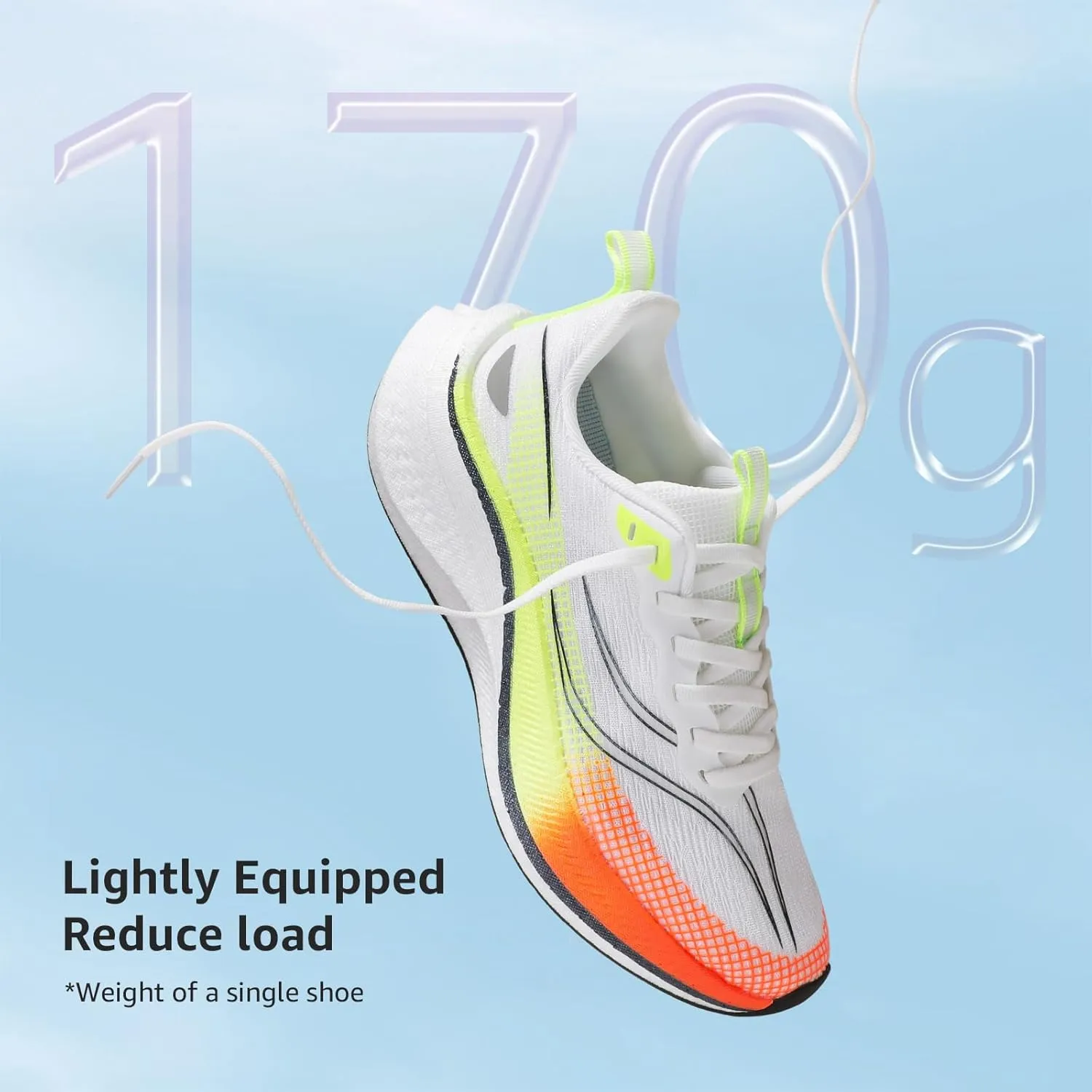 STQ Women Carbon Plate Road Running Shoes Ultra Light Cushion Sole