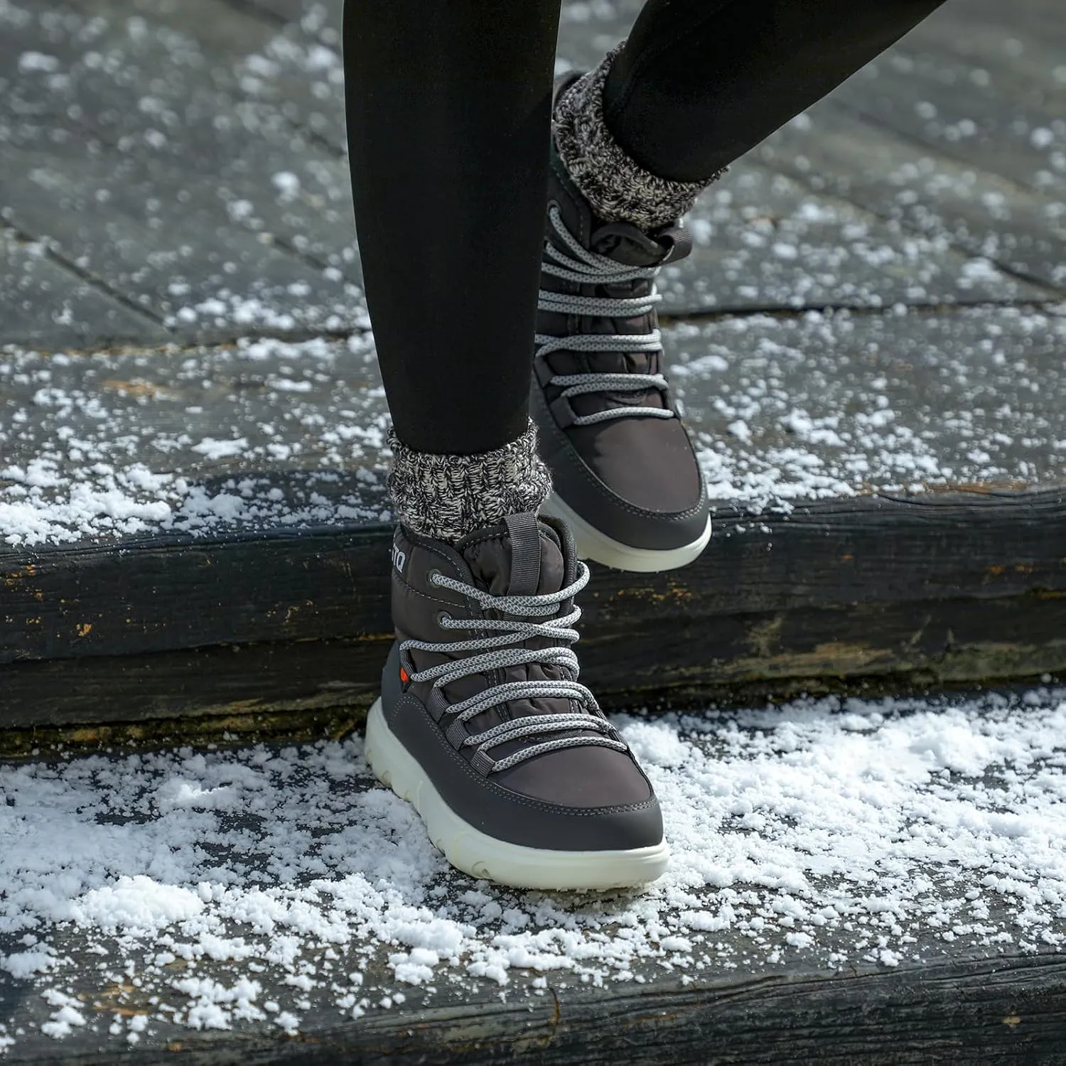 STQ Women Winter Boots with Insulated Insole | Warm & Cozy Winter Snow Boots for Women | Lightweight Non Slip Walking Boots Water Resistant