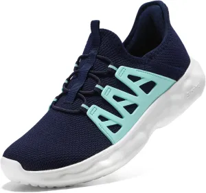STQ Womens Walking Shoes Orthopedic Slip on Sneakers with Plantar Fasciitis