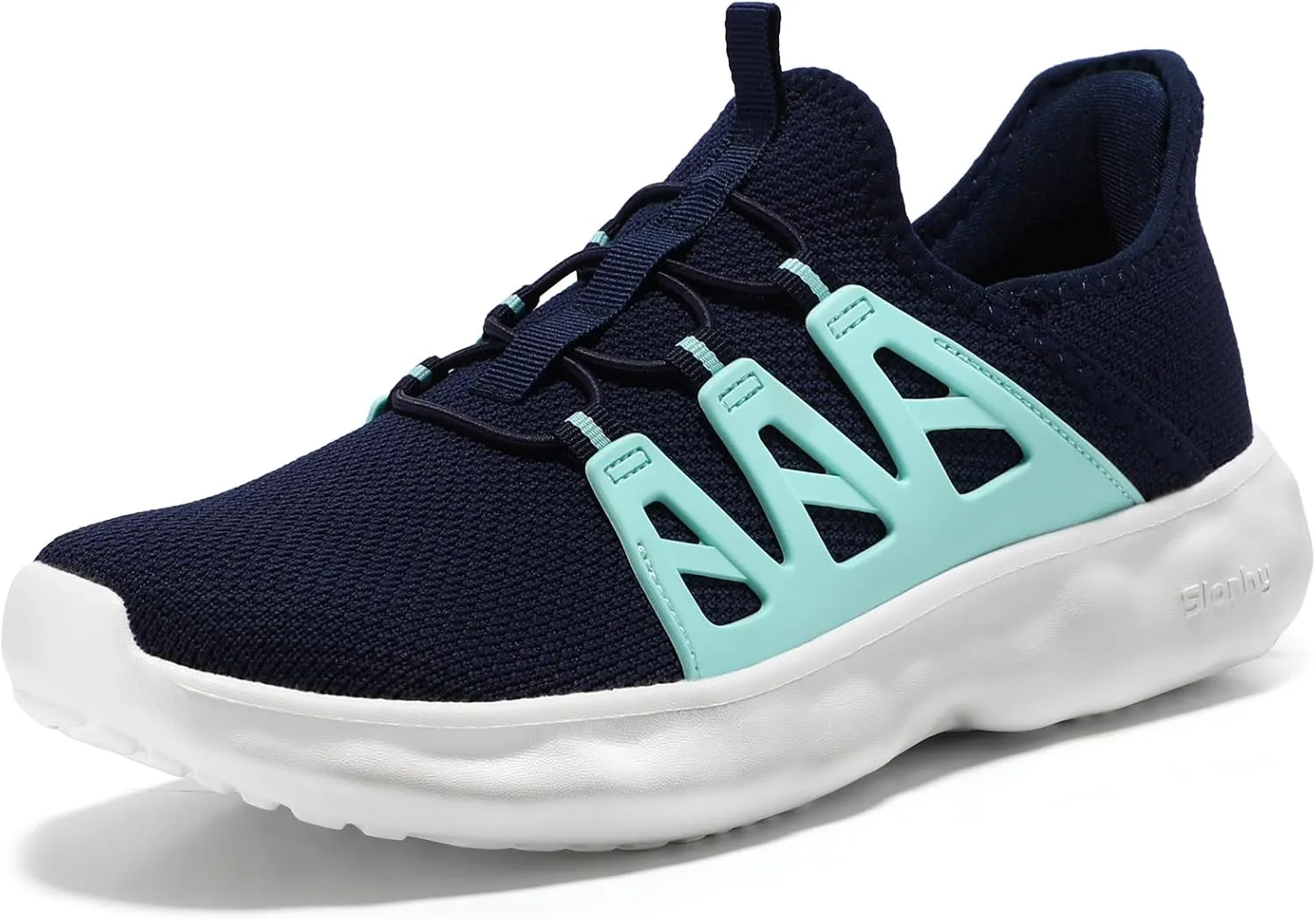 STQ Womens Walking Shoes Orthopedic Slip on Sneakers with Plantar Fasciitis
