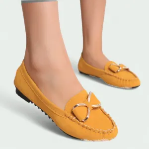 Strazoro | Moccasins with Bow and Metal Detail (Women)