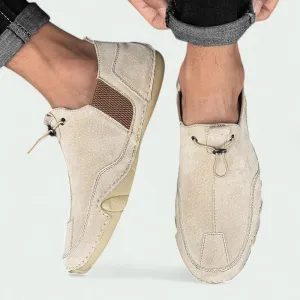Strazoro | Slip-on Loafers with Soft Sole and Breathable Side Panel (Men)