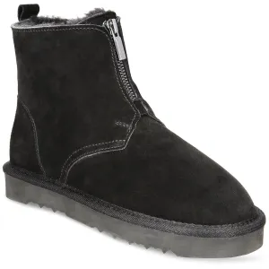 Style & Co. Womens Terrii Suede Winter & Snow Boots Black 8 Medium (B,M)