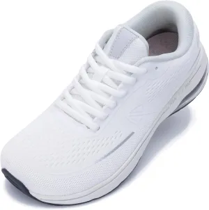 SURRAY Women Wide Toe Box Walking Shoes with Arch Support Air Tennis Running Sneakers Extra Wide Width Woman Shoe for Plantar Fasciitis Flat Foot Heel Pain Relief US Size 6-11