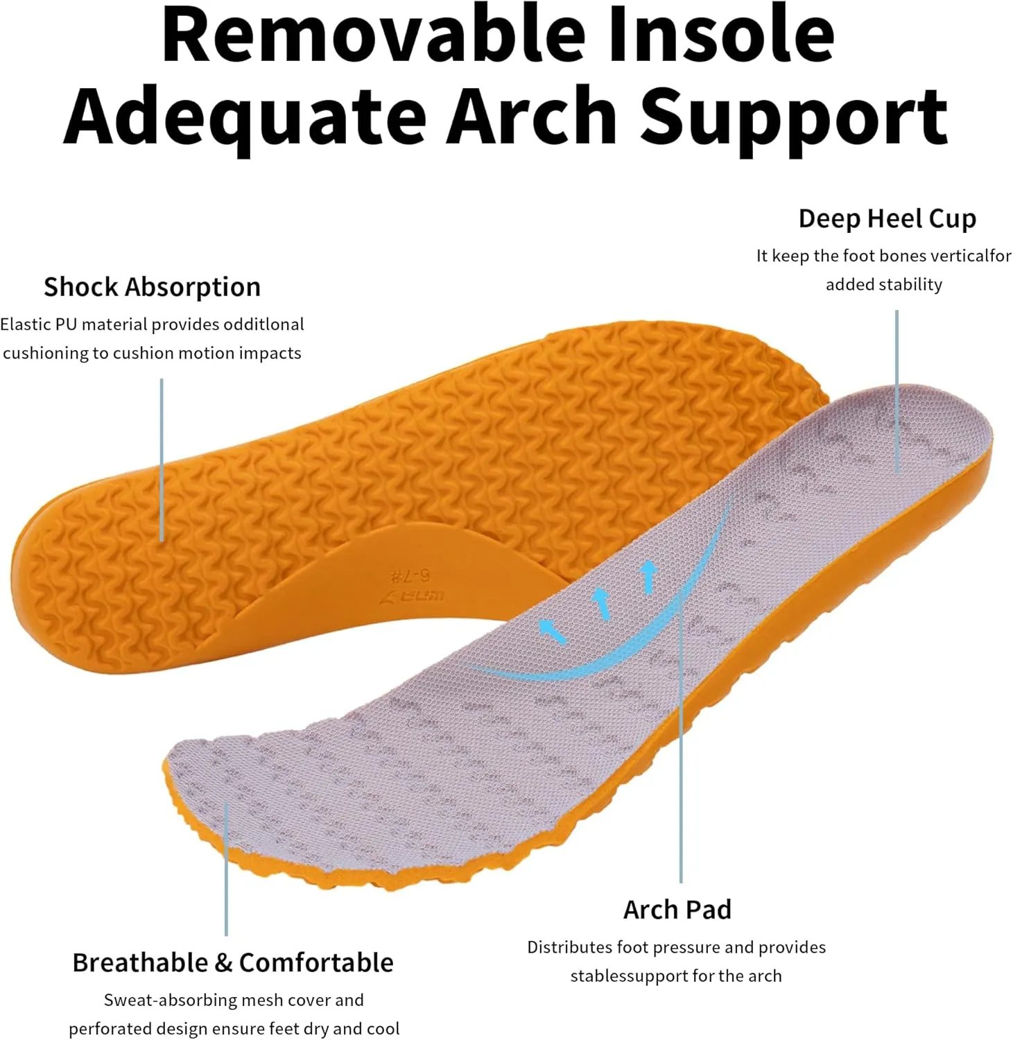 SURRAY Women Wide Toe Box Walking Shoes with Arch Support Air Tennis Running Sneakers Extra Wide Width Woman Shoe for Plantar Fasciitis Flat Foot Heel Pain Relief US Size 6-11