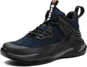 SYLPHID Steel Toe Boots for Men Safety Shoes for Women Work Sneakers Slip Resistant