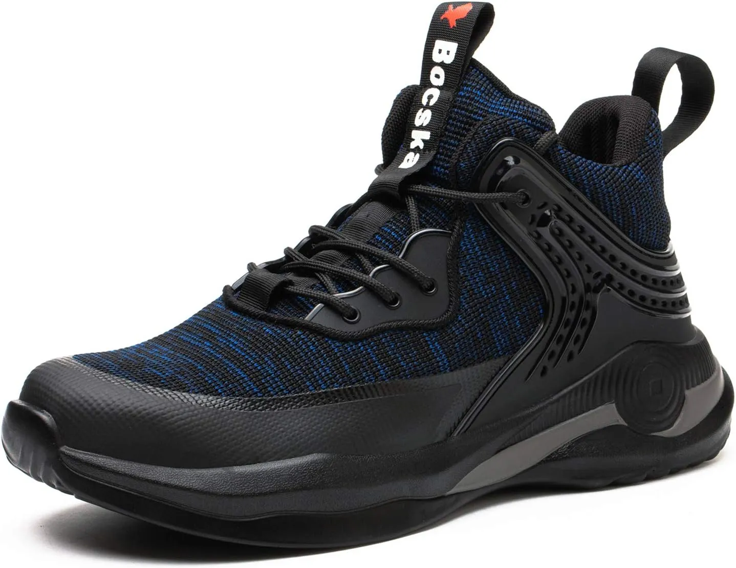 SYLPHID Steel Toe Boots for Men Safety Shoes for Women Work Sneakers Slip Resistant