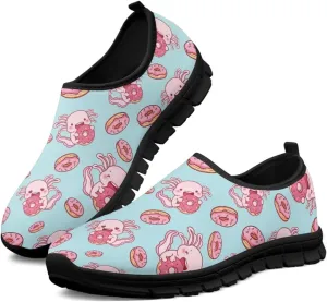 SYtrade Christmas Shoes for Women Walking Slip On Canvas Casual Sneaker Black Sole
