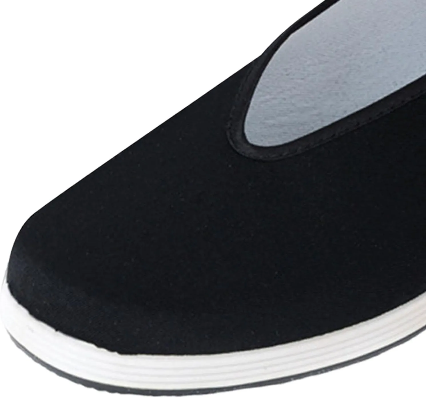 Tai Chi Shoes Kung Fu Shoes, Anti Slip Rubber Sole,Breathable Comfortable Old Beijing Shoes Chinese Traditional Shoes