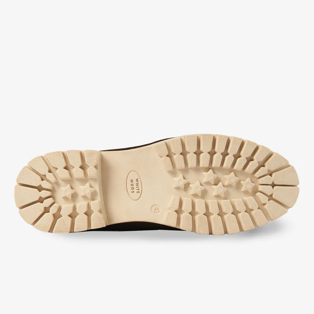 Thames Brown Suede Slip Ons
