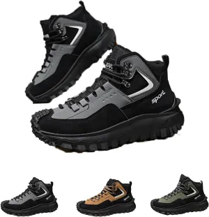 The First Young Safety Work Orthopedic Hiking Boots,Steeltoe Boots for Men Outdoo,Puncture Proof Non Slip Steel Toe Safety Zapatos