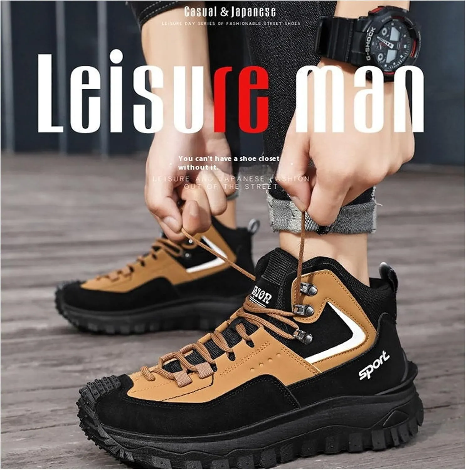 The First Young Shoes Men,Thefirstyoung Steeltoe Boots,Men's Safety Orthopedic Hiking Shoes for Outdoor Boots